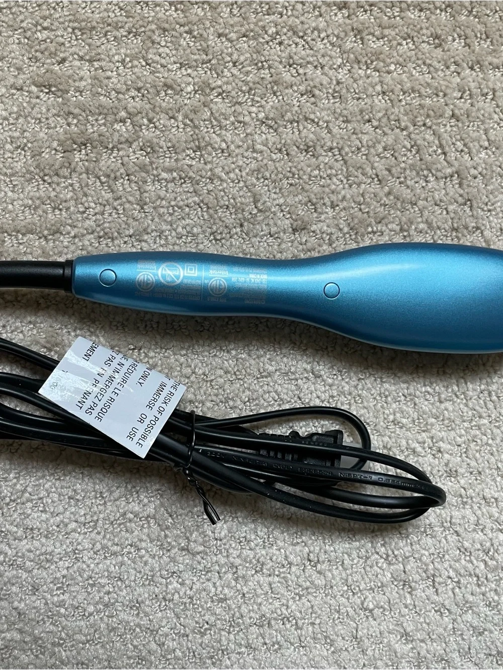 BaBylissPRO heated straightening brush